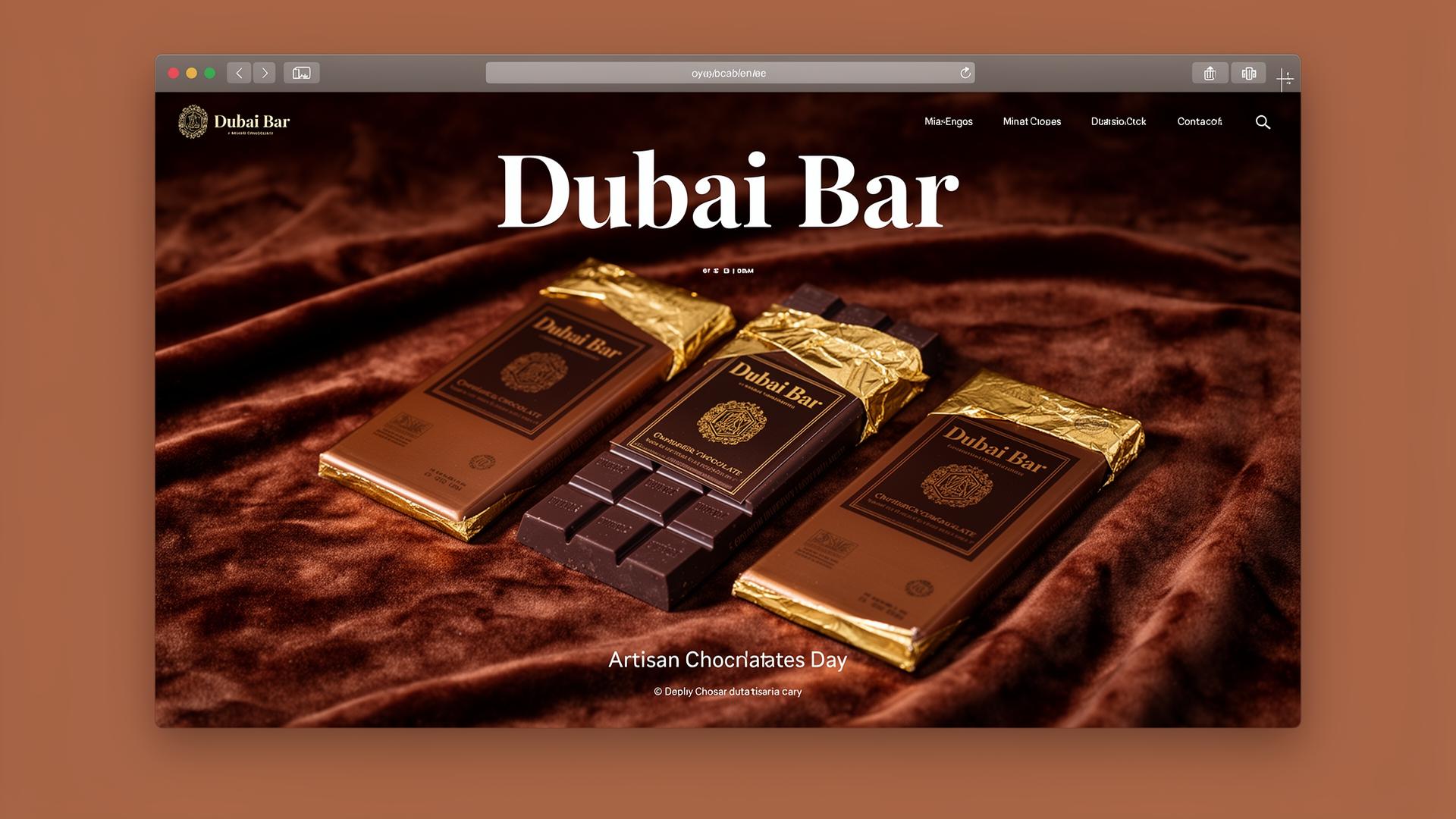Dubai Bar — Chocolate Co.